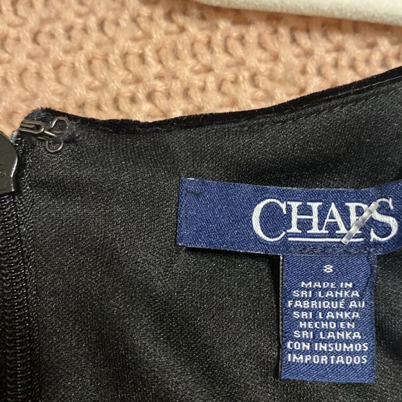 Chaps Women’s Wide-Leg Velvet Jumpsuit - Picture 5 of 6